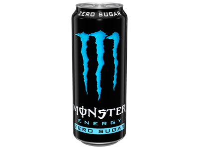 Monster Energy Zero Sugar, Blå, 24 stk. 50 cl.